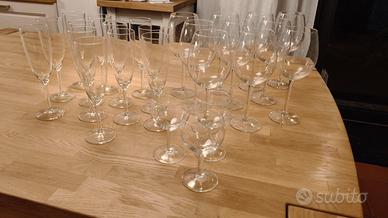 calici da vino e flute