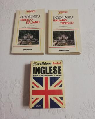  Dizionari tascabili tedesco inglese