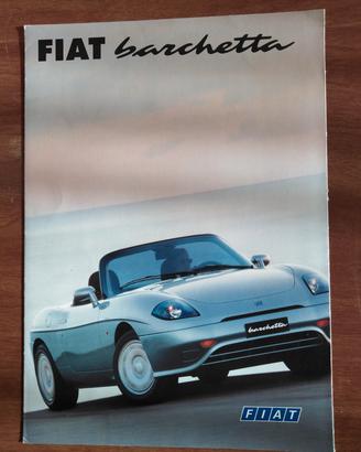 Depliant originali Fiat barchetta 