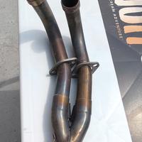 scarico per AK550 completo gpr carbo