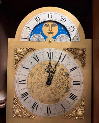 KIENZLE   Pendola Westminster con fasi lunari