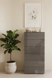 Settimino in vetro e legno Bontempi