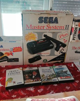 Lotto Sega Master System II + Light Phaser + Gioch