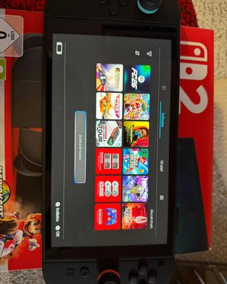 Nintendo switch 2 con giochi e accessori