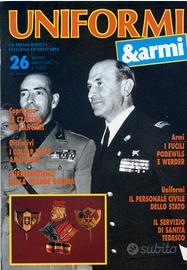 Uniformi e Armi n. 26,27,28,29,30,31 Albi usati