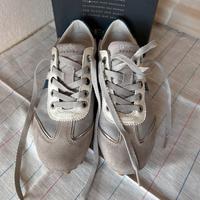 Sneakers GEOX Respira - Grigio e Navy Taglia 37