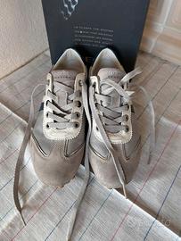 Sneakers GEOX Respira - Grigio e Navy Taglia 37