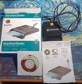 Atlantis Smart Card Reader Tessere Sanitarie - USB