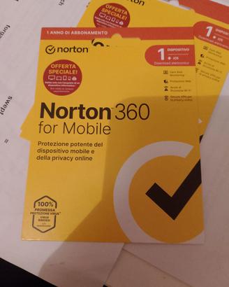 Norton 360 Mobile – 1 anno – Solo iOS (Antivirus)