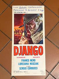 Locandina originale film - Django