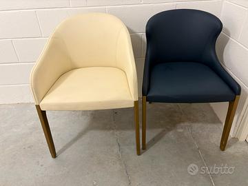 Coppia Poltroncine Potocco Made in Italy