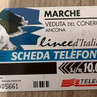 Schede telefoniche rare