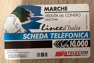 Schede telefoniche rare