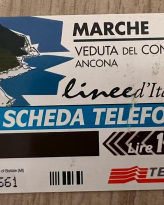 Schede telefoniche rare
