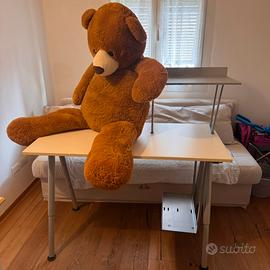 Scrivania IKEA salvaspazio bianca