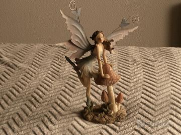 fata ceramica da collezione + certificato garanzia