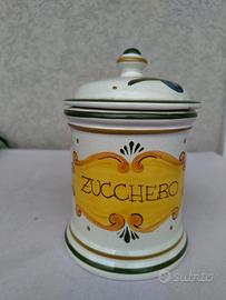 Barattolo in ceramica artistica