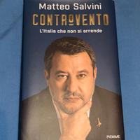 Libro “Controvento” di Matteo Salvini, autografato