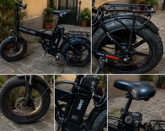 e-Bike VULCANO Fat-Bike pieghevole