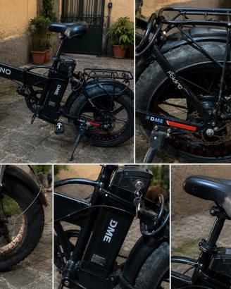 e-Bike VULCANO Fat-Bike pieghevole