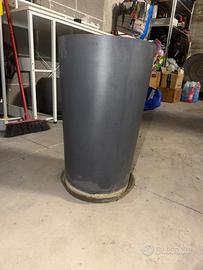 Vaso ecoplast 50x30 grigio