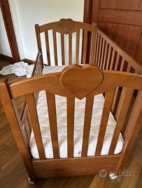 Lettino letto per bambino foppapedretti materasso