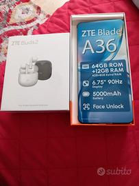 cellulare ZTE BLADE A 36 E AURICOLARI