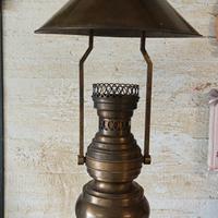 Lampada lampadario antico in ottone 