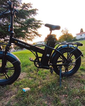 Bicicletta Elettrica Pieghevole Fat Bike Royal