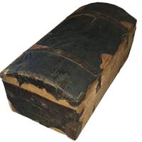 antico baule da carrozza,scrigno,forziere,viaggio
