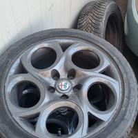 4 ruote complete alfaromeo giulietta 17 originali