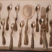 posate argento antiquariato 