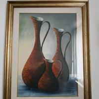 Dipinto olio su tela GIANNI ROSSETTI 1979