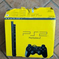 Playstation 2 con scatola e accessori da riparare