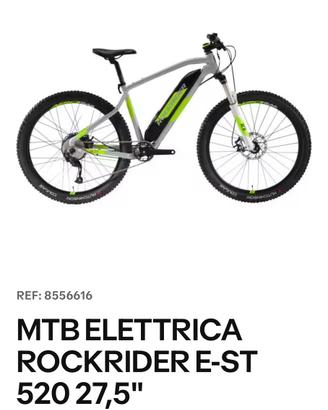 MTB RockRider e-st 520 pedalata assistita