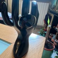 Anello di Onice e argento, regolabile