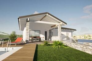 Villa di 182 m² con 5 locali e box auto doppio a B