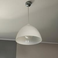 Lampadario in vetro Bianco