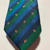 Cravatta Dunhill 100% seta a righe