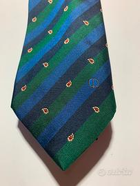 Cravatta Dunhill 100% seta a righe