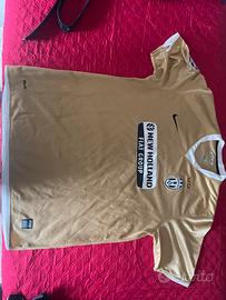 T-shirt juventus  2008-09 da trasferta color oro