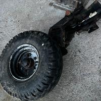 Ruota profondita e trassporto aratro moro