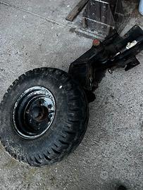 Ruota profondita e trassporto aratro moro