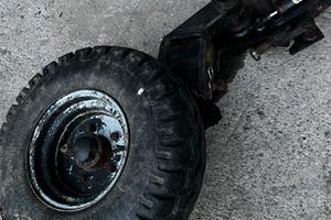 Ruota profondita e trassporto aratro moro