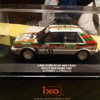 MODELLO AUTO LANCIA DELTA HF RALLY SANREMO TOTIP