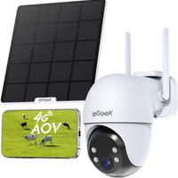 Telecamera 4g con sim dati 360 gradi rotazione