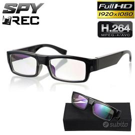 Telecamera spia occhiali da vista full hd microcam
