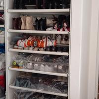 mobile pax con scaffali per scarpe