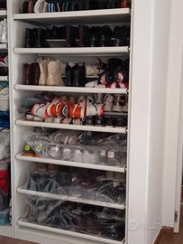 mobile pax con scaffali per scarpe