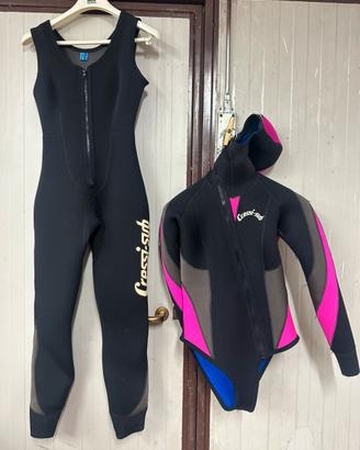 Muta Donna 2 pezzi Cressi Sub